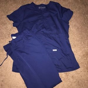 Navy Grey’s Anatomy Scrubs - Shirt & Pants